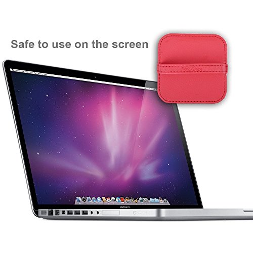 ProCase 4 Pack Screen Cleaning Pad, Elastic Strap Soft Cloth Wipes Screen Cleaner for iPad, iPhone, MacBook, Tablets, Lapt...