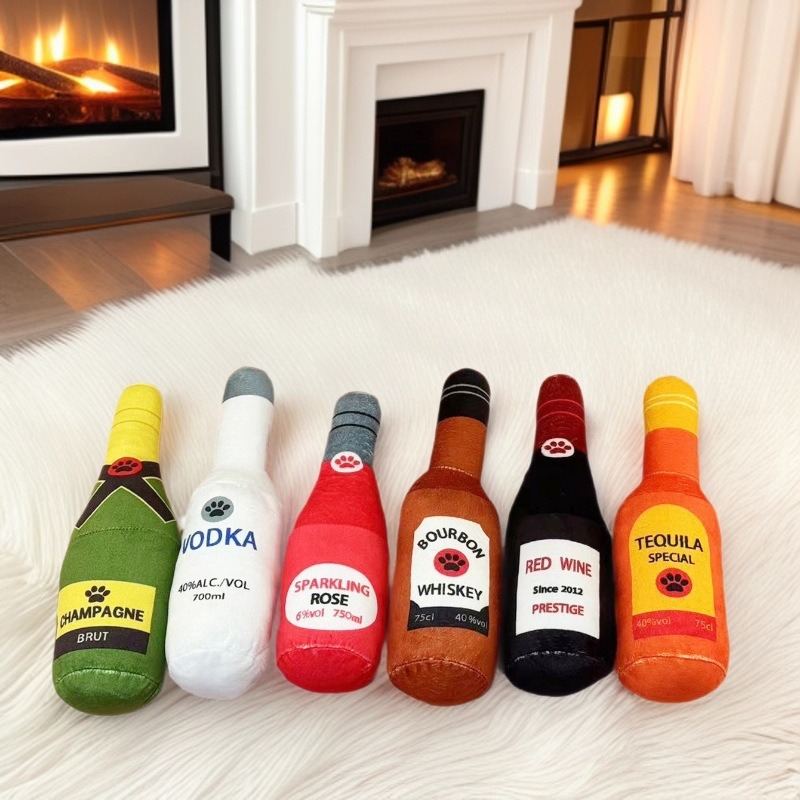 Pet Supplies Wine Bottle Pet Toys