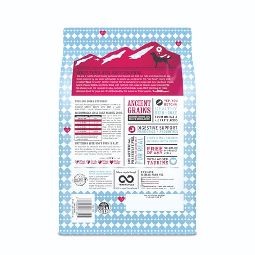 I and love and you Naked Essentials Ancient Grains Dry Dog Food - Lamb + Beef - High Protein, Real Meat, No Fillers, 4lb Bag
