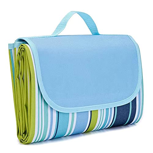 LRUUIDDE Large 80"x 60" Beach Blanket, Outdoor Picnic Blankets, Waterproof Sandproof Portable Blankets, Foldable and Light...