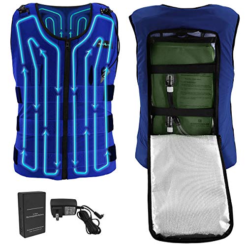 Alphacool 7V Rechargeable Circulatory Cooling Vest 3L Bladder Mini Pump Summer