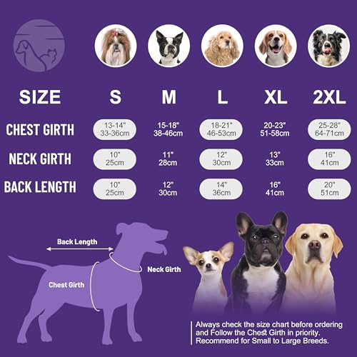 cyeollo 2 Pack Dog Shirts for Dogs Tie Dye Sun Protection Dog T Shirt Stretchy Lightweight Tank Top Vest Sleeveless Breath...
