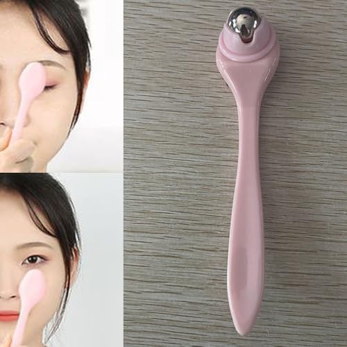 DeaHea 2 Pack Eye Cream Applicator Wand Stick Small Face Roller Eye Serum Applicator Massager Eyes Care Stick Cooling Ther...