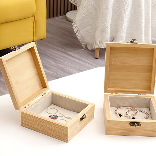 BJDAMAI Trinket Keepsake Decorative Memory Jewelry Storage Box, Christmas Valentines Day Mothers Day Easter Halloween Fami...