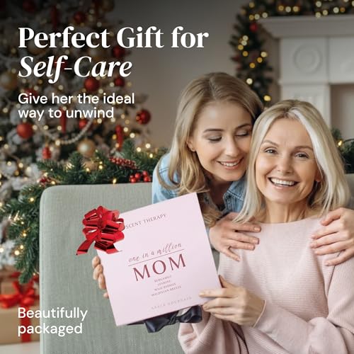 Scented Candle Gift Set for Women - 4 Natural Soy Wax Candles (4.4 oz) & 2 Fragrance Sachets - 160+ Hour Total Burn Time -...