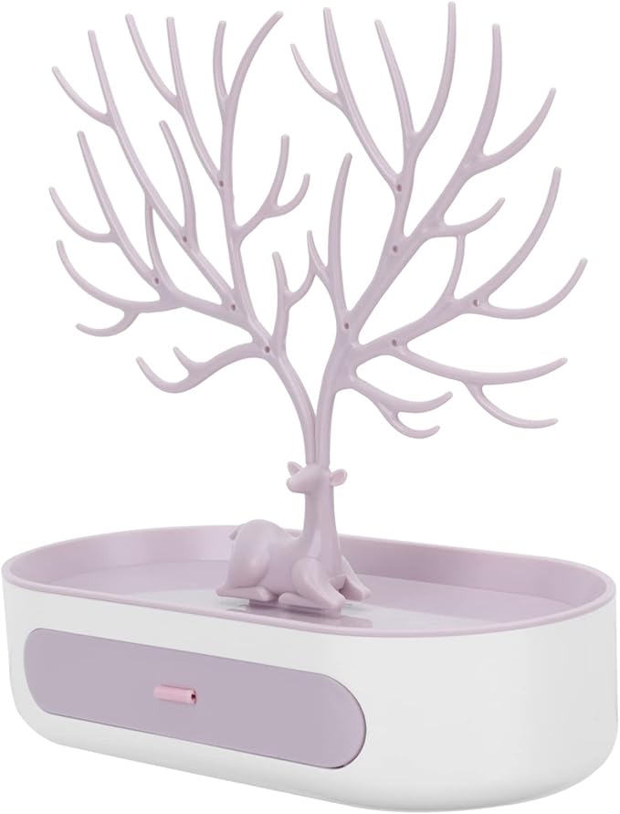PACKOVE 1pc Deer-shaped Multifunctional Jewelry Display Tray for Storage Organizer for Living Room and Bathroom Decor Cute...