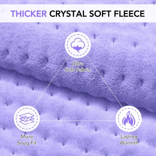 Heating Pad for Back Pain Relief - 33"x17" Extra Large Electric Heat Pad,6 Heat Settings &4 Auto Off, Machine Washable,Ove...