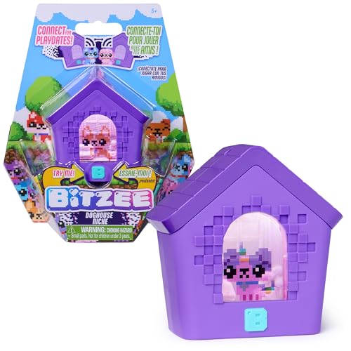 BITZEE, Doghouse Interactive Toy with 15 Puppies Inside, 3D Playroom, Reacts to Touch, Digital Pet Kids Toys for Girls & B...