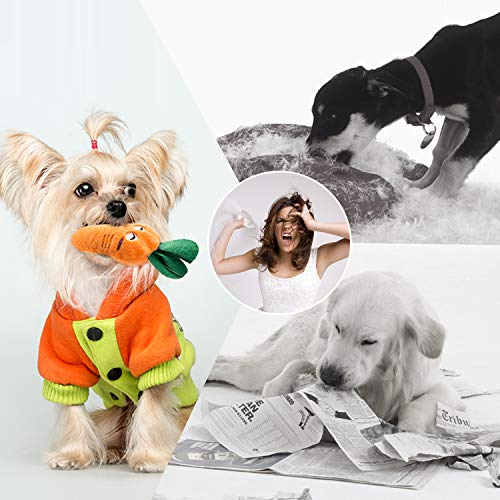 Nocciola Dog Squeaky Toys, Plush Small Dog Toys for Dogs, Stuffed with Squeakers,12 pcs Puppy Toys with a Carrying Bag for...