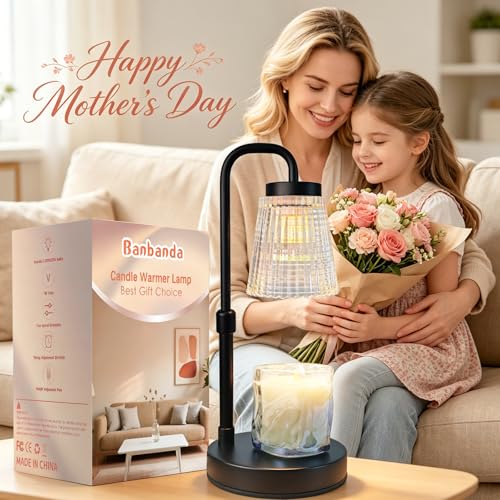 Banbanda Candle Warmer Lamp with Timer: Mothers Day Gifts, Birthday Gifts for Women, House Warming Gifts New Home Decor – ...