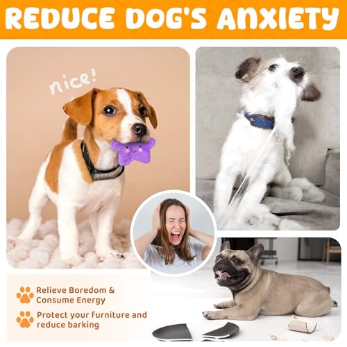 LOYEE Dog Squeaky Toys 8 Pack, Puppy Plush Squeaky Toys for Medium Small Dogs, Cute Pet Toys Stuffed Puppy Chew Toys for T...