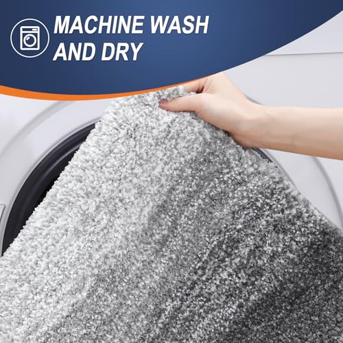 OLANLY Bathroom Rugs Mat 30x20, Extra Soft Absorbent Microfiber Bath Rugs, Rubber Backing, Quick Dry, Machine Washable Bat...