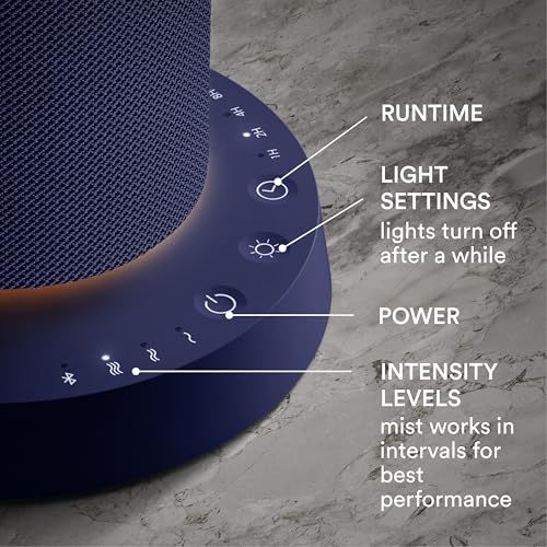 Homedics SereneScent Waterless Essential Oil Diffuser, Cordless Rechargeable Aromatherapy Diffuser for Home, Large Room Sc...