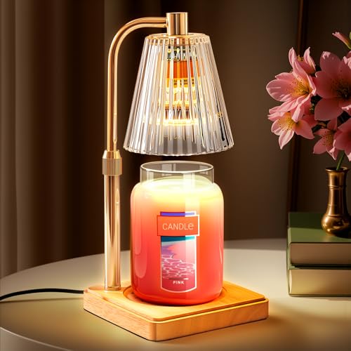 Marycele Candle Warmer Lamp with Timer, Wax Melt Warmer for Jar Candles, Christmas Birthday Gifts for Women Mom Sister Fri...