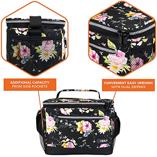 opux Insulated Lunch Box Men Women, Lunch Bag for Work School, Leakproof Soft Cooler Tote Adult, Large Lunch Pail Kids Boy...