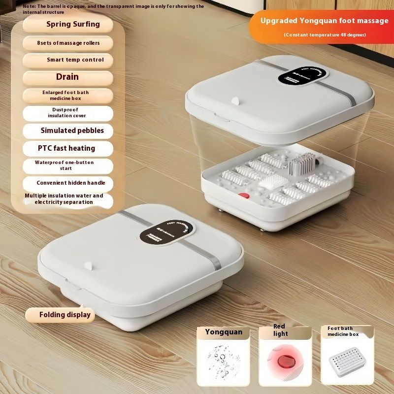 Constant Temperature Electric Massage Foot Bath Basin
