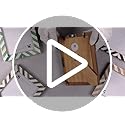 Handicrafts Home 4x6 Grey & white Picture Frame, Christmas Decor Handmade chevron Bone Inlay Photo Frame for Modern Farmho...