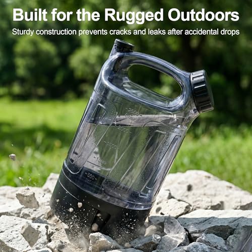 Portable Dog Travel Water Bottle 84 oz, Large Dog Water Bottle Bowl Dispenser, Leak Proof Pet Water Bottle for Dogs, Campi...