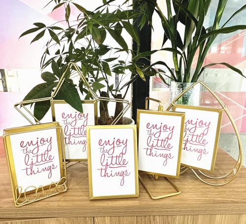 DD-life Star Shape Vertical Photo Frame Golden Picture Frame Decorative Photo Frames Picture Display Frame