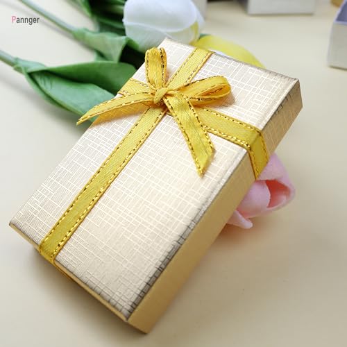 Pannger 12 Pack Small Jewelry Gift Boxes Set Empty Gift Boxes for Rings, Necklaces Jewelry Anniversaries, Weddings,Birthda...
