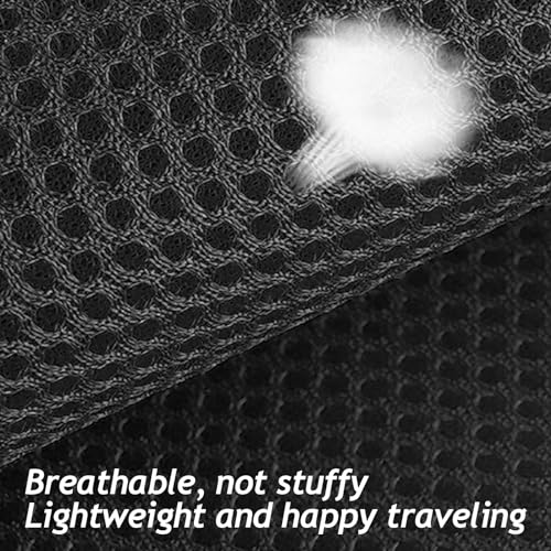 shudyear Summer cat Chest Harness and Leash, Anti-Escape Adjustable Soft mesh cat Leash and Chest Harness Set for All Type...