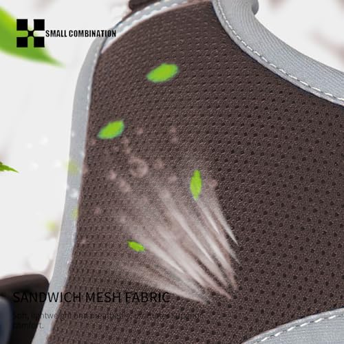 SMALL COMBINATION Dog Harness, Reflective No-Pull Pet Vest Harness for Small Medium Dogs, Adjustable Breathable Sandwich M...