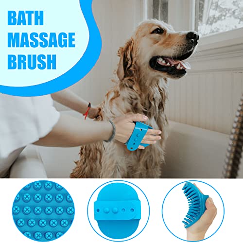 MASTER QUEEN Dog Brush Grooming Kit 5PCS - Dog Brush for Shedding,Puppy Brush and Flea Comb for Dogs, Slicker Brush Comb a...