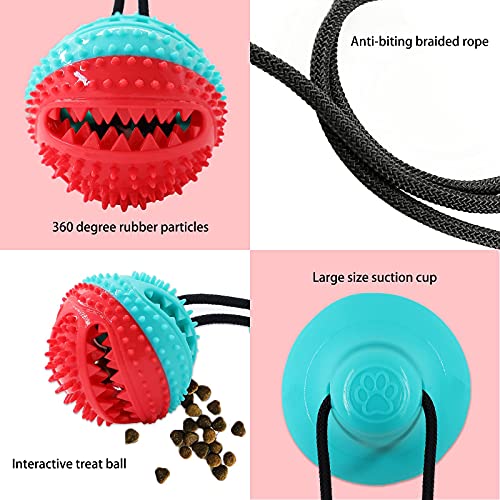 Askhald Dog Toys Chew Toys for Aggressive chewers, Puppy Training Treats Teething Rope Toys for Boredom Dog Puzzle Treat F...