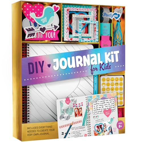 Pretty Me DIY Journal Kit for Girls - Gift for 8-14 Year Old Girl - Cool Birthday Gifts Ideas for Teens - Fun, Cute Art & ...