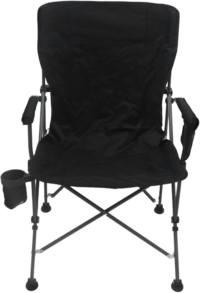 Portable Camping Chairs- Lightweight,Outdoor Chair with Side Pockets & Cup Holder,Heavy Duty Support 500 LBS Oversized Fol...