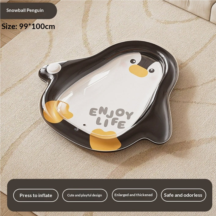 Pet Cooling Mat Water-filled Drop-resistant Large Size Crawling Water Pad