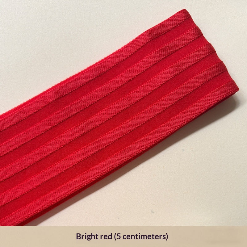Colorful Silk Elastic Band Shiny Elastic Sewing Accessories