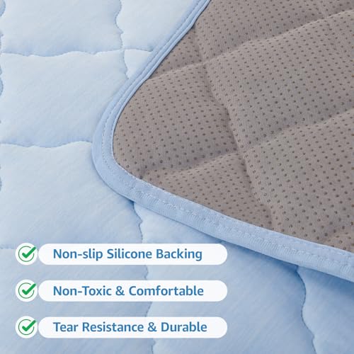 LOOBANI Dog Cooling Mat for Large Dogs - 40" x 28" Cooling Mat for Pet with Anti-Slip Bottom, Washable Q-MAX>0.5 Arc-Chill...