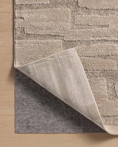 Loloi Amber Lewis Monty Collection MOT-04 Taupe/Beige 2'-7" x 4', .50" Pile Height, Area Rug
