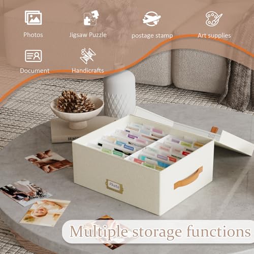 Photo Storage Box, Photo Box, Picture Organizers, Box Memories, Decorative Photo Storage Box, The 2026 Multi-functional St...