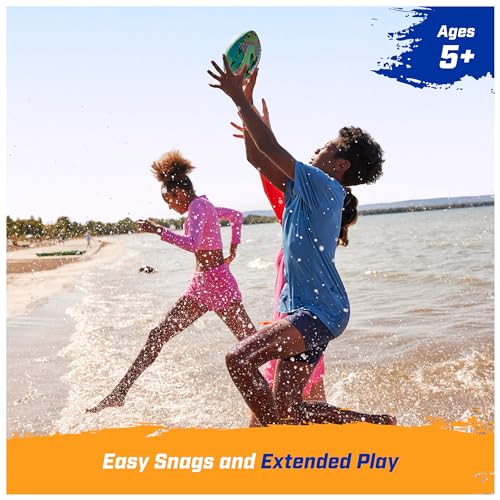 Swimways Hydro Waterproof Football, Outdoor Games for Adults and Kids, Swimming Pool Accessories and Pool Party Games,9.25...