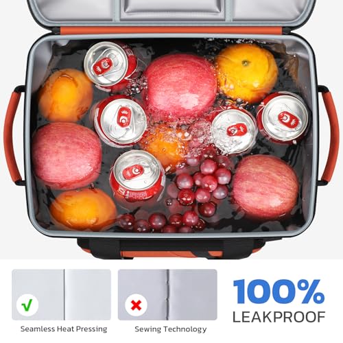 Maelstrom Cooler Bag, 30 Cans Beach Cooler, Large Leakproof Insulated Soft Cooler with Bottle Opener, Ice Chest, Portable ...