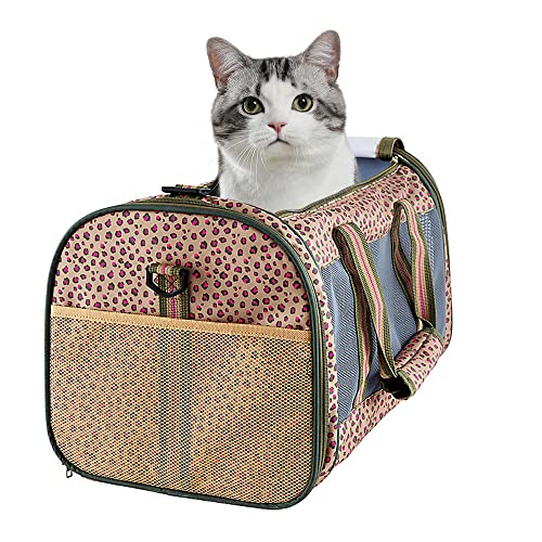 GOOPAWS Soft-Sided Kennel Pet Carrier for Small Dogs, Cats, Puppy, Airline Approved Cat Carriers Dog Carrier Collapsible, ...