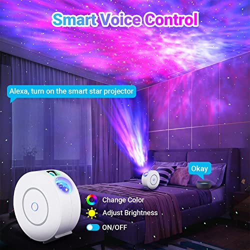 Galaxy Projector for Bedroom,Star Projector Galaxy Light,Northern Lights Projector,Ceiling Starlight Projector,Nebula Lam...