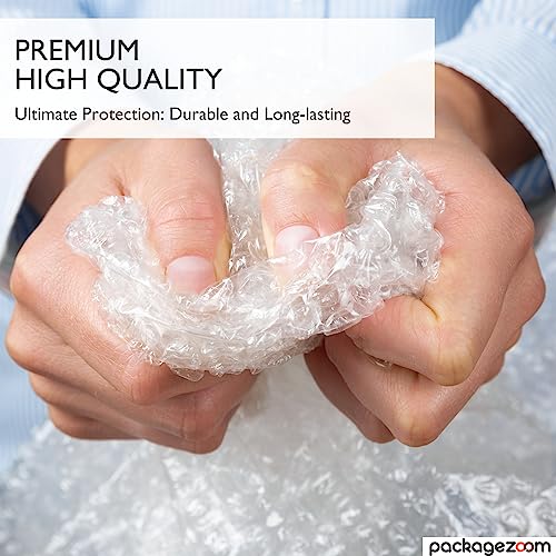 12 inch x 30 ft Bubble Cushioning Wrap, Perforated Every 12" Protective Packing Moving & Shipping Supplies for Boxes & Fra...