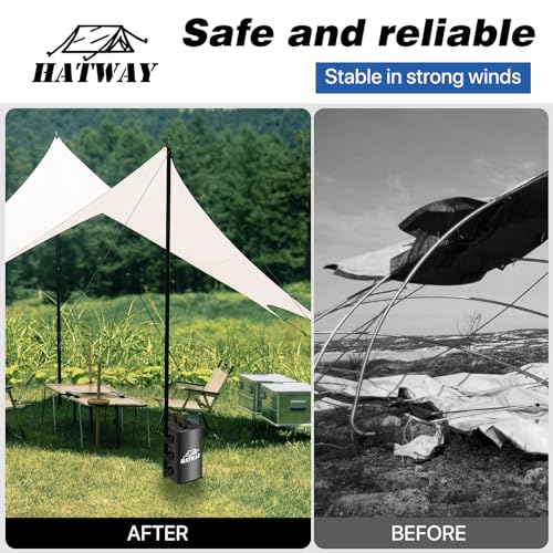 Hatway Canopy Water Weight Bag,88 LBS Water Tent Weights Set of 4 Leg Weights for Pop Up Canopy,Gazebo,Canopies,Tent-4 * 1...