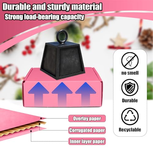 Small Shipping Boxes, 50 Pack Cardboard Box Corrugated Mailer Boxes Small Corrugated Boxes For Shipping Packaging Craft Gi...