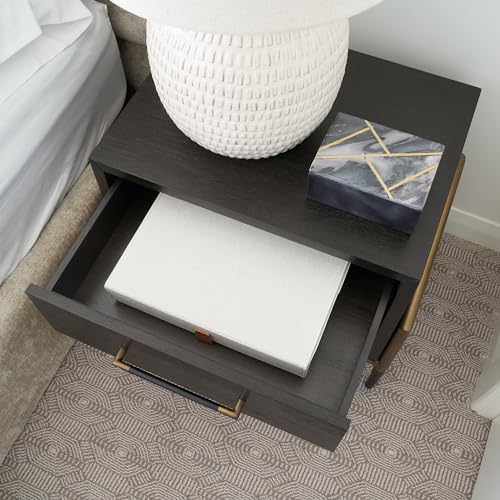ZICOTO Decorative Photo Storage Box with Lid - A Beautiful Linen Organizer Perfect to Safely Store Your Pictures, Document...