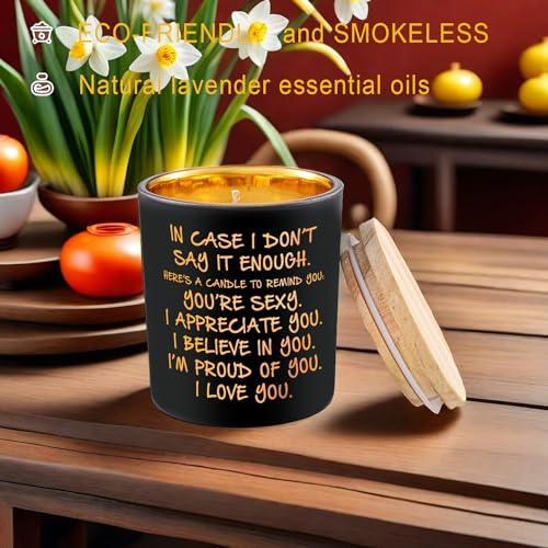 BFJLIFE Candles Gifts for Him Men Romantic Unique Fathers Day Christmas Anniversary Birthday Gifts for Husband Boyfriend H...