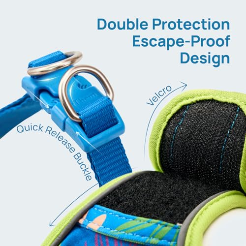 XXS Cat Harness and Leash Set for Kittens & Very Small Cats, Escape Proof Step-in Adjustable Vest, Soft Breathable Reflect...