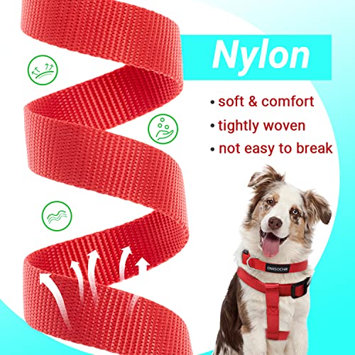 No Pull Dog Harness - Adjustable Step-in Harness & Leash Set for Small, Medium, Large Dogs - Escape Proof Soft Pet Harness...
