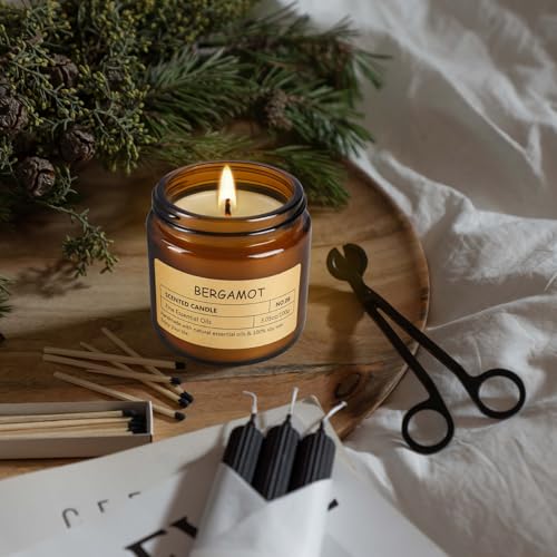 12Pack Scented Candle Set - Aromatherapy Candle Gift Set – Long Lasting Jar Candles for Men| Women, Ideal for Birthdays, M...
