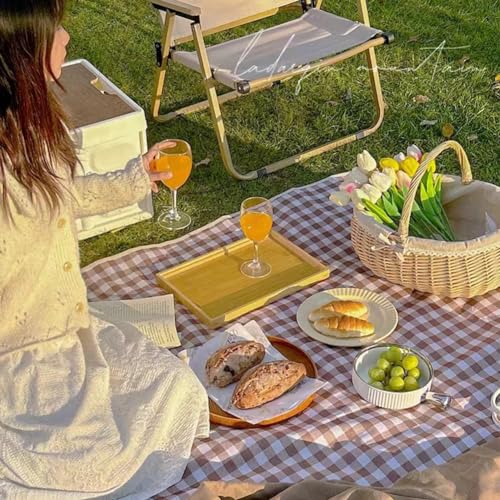 K Y KANGYUN 80x80 in Extra Large Picnic Blanket Outdoor Beach Blankets, Water-Resistant Foldable Sandproof Blankets Cute P...