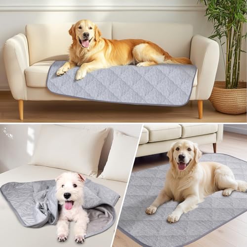 Premium Cooling Dog Blanket,Ultra-Soft & Lightweight Reversible Throw for Dogs,Washable Pet Throw Blanket with Q-MAX>0.4 f...