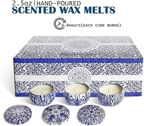 YOROXRG Scented Candles Gifts Set 16 Pack Soy Wax Travel Tin Jar Candles for Home 2.5 OZ for Mom for Christmas, Birthday, ...